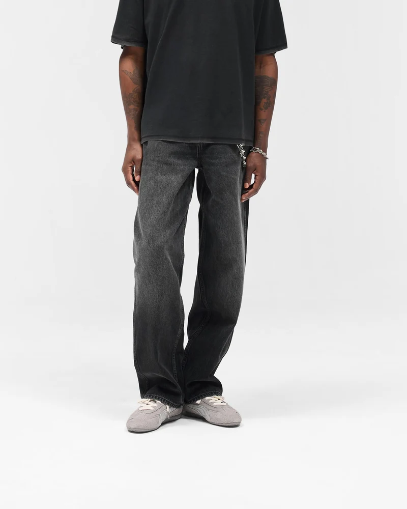 R3 Baggy Denim - Aged Black