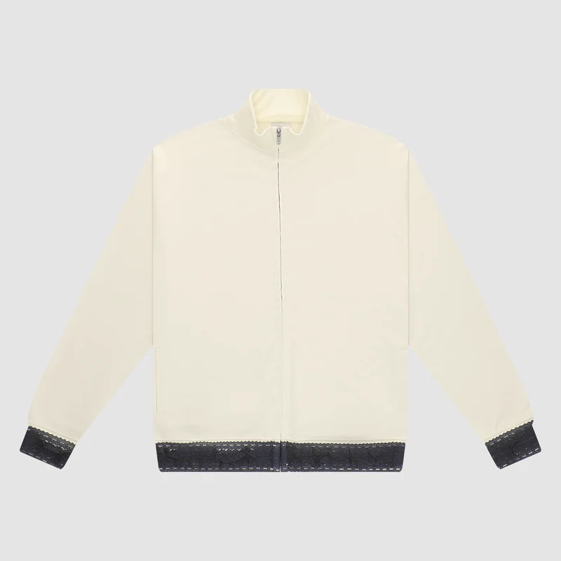 Veste à bordures - Crème