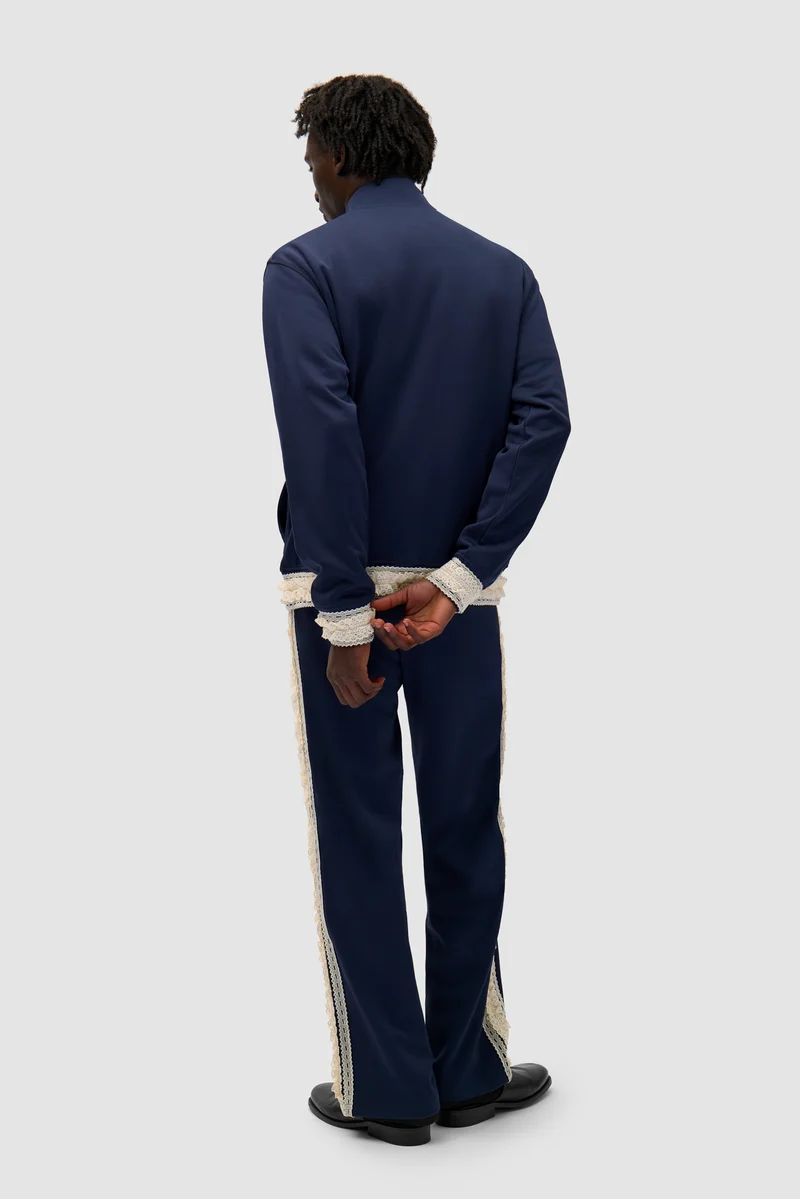 Pantalon à bordures - Marine