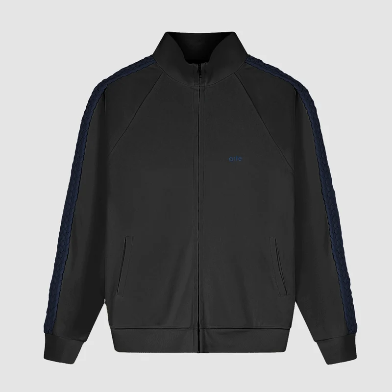 Veste à bandes tressées - Noir