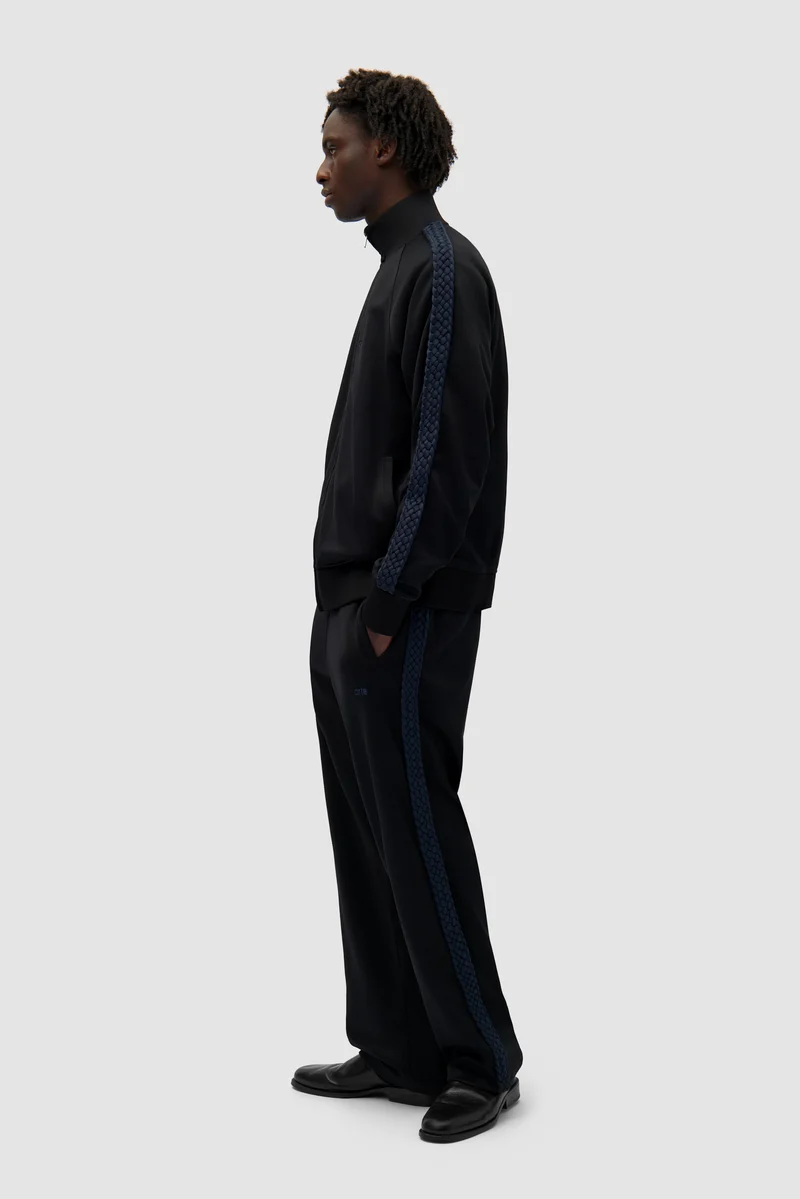 Veste à bandes tressées - Noir