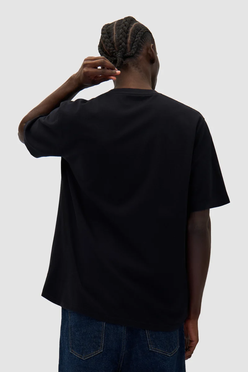 T-shirt Bird Logo Big Bird Logo - Noir