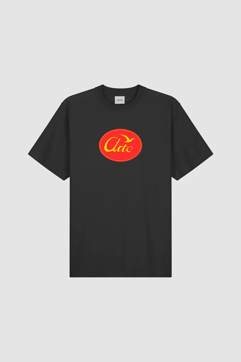 T-shirt Bird Logo Big Bird Logo - Noir