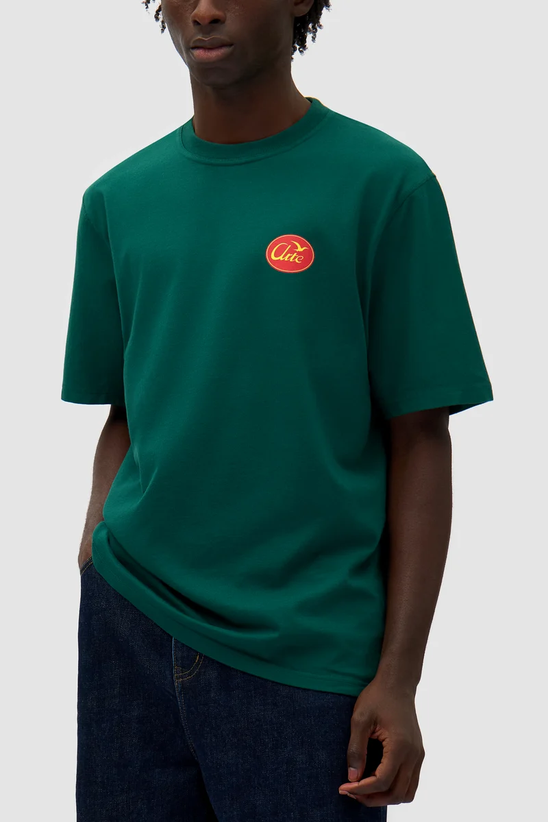 T-shirt Small Bird - Vert