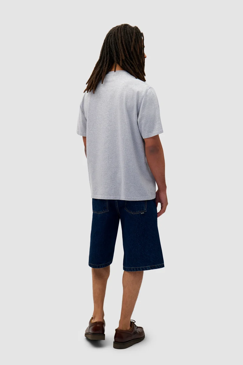 T-shirt avec logo en forme de cœur - Gris