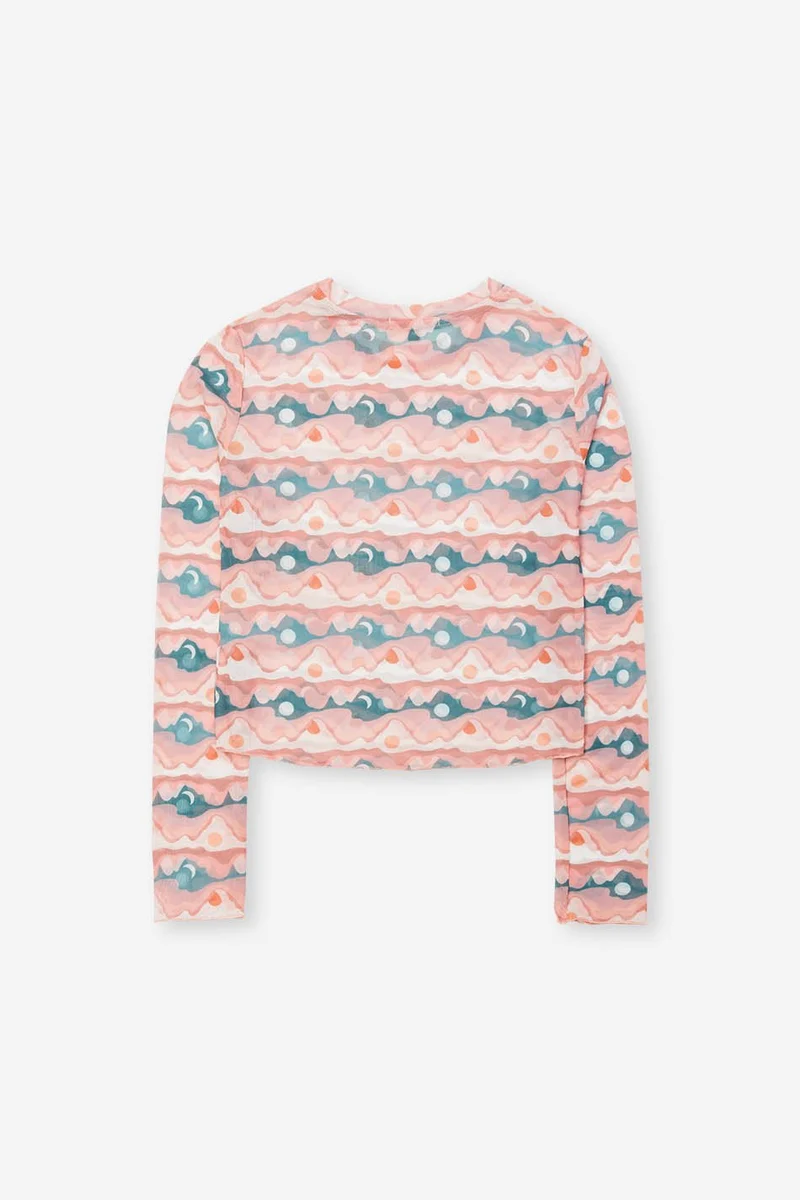 T-shirt en tulle Jasper Pink