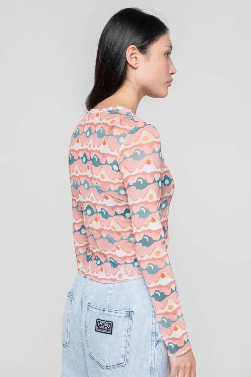 T-shirt en tulle Jasper Pink