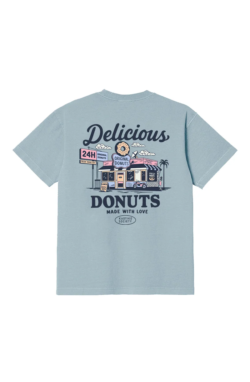 T-shirt Delicious Donuts Fresh Green