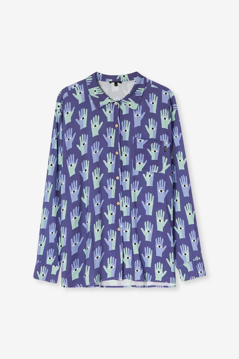 Chemise Hand Purple