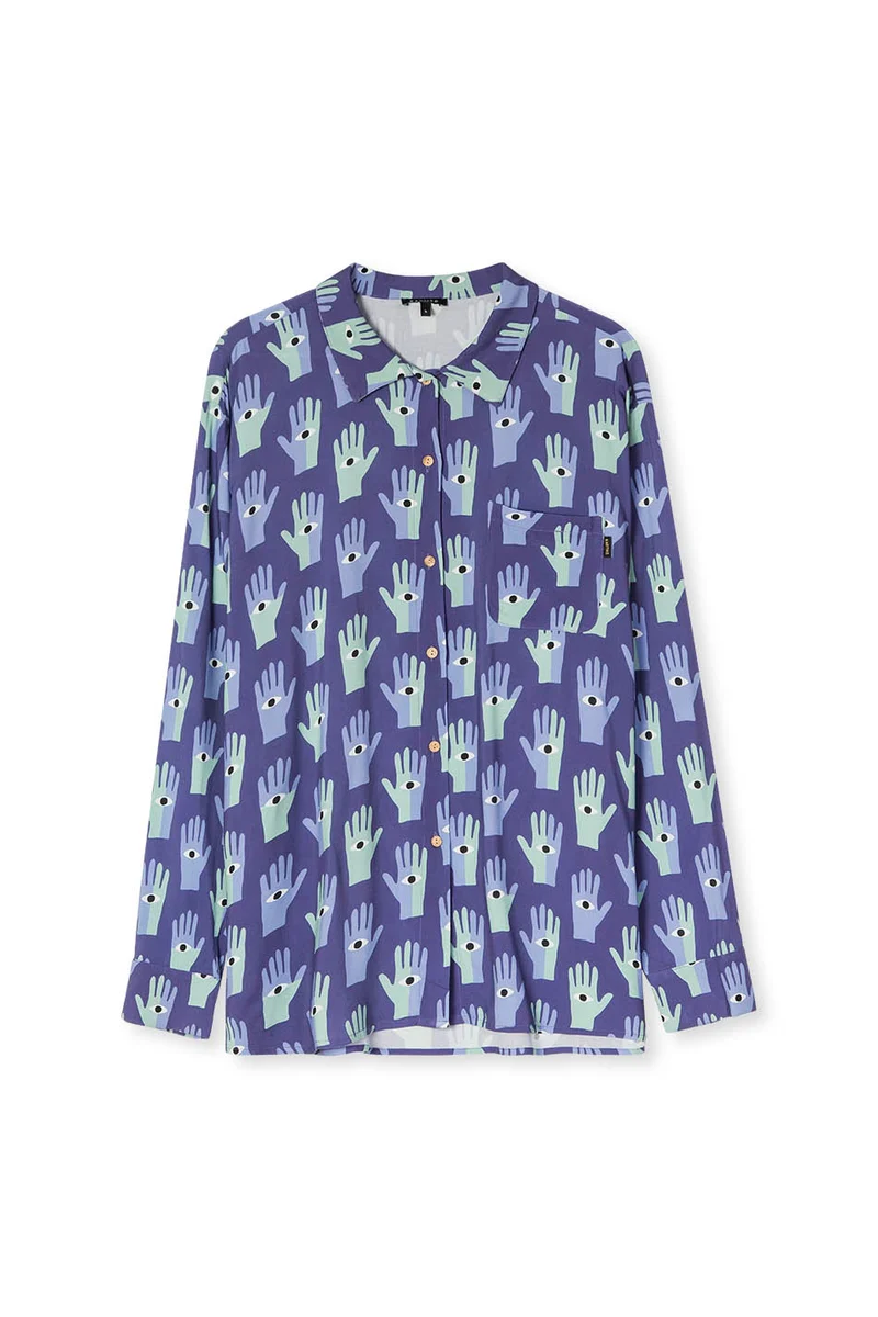 Chemise Hand Purple