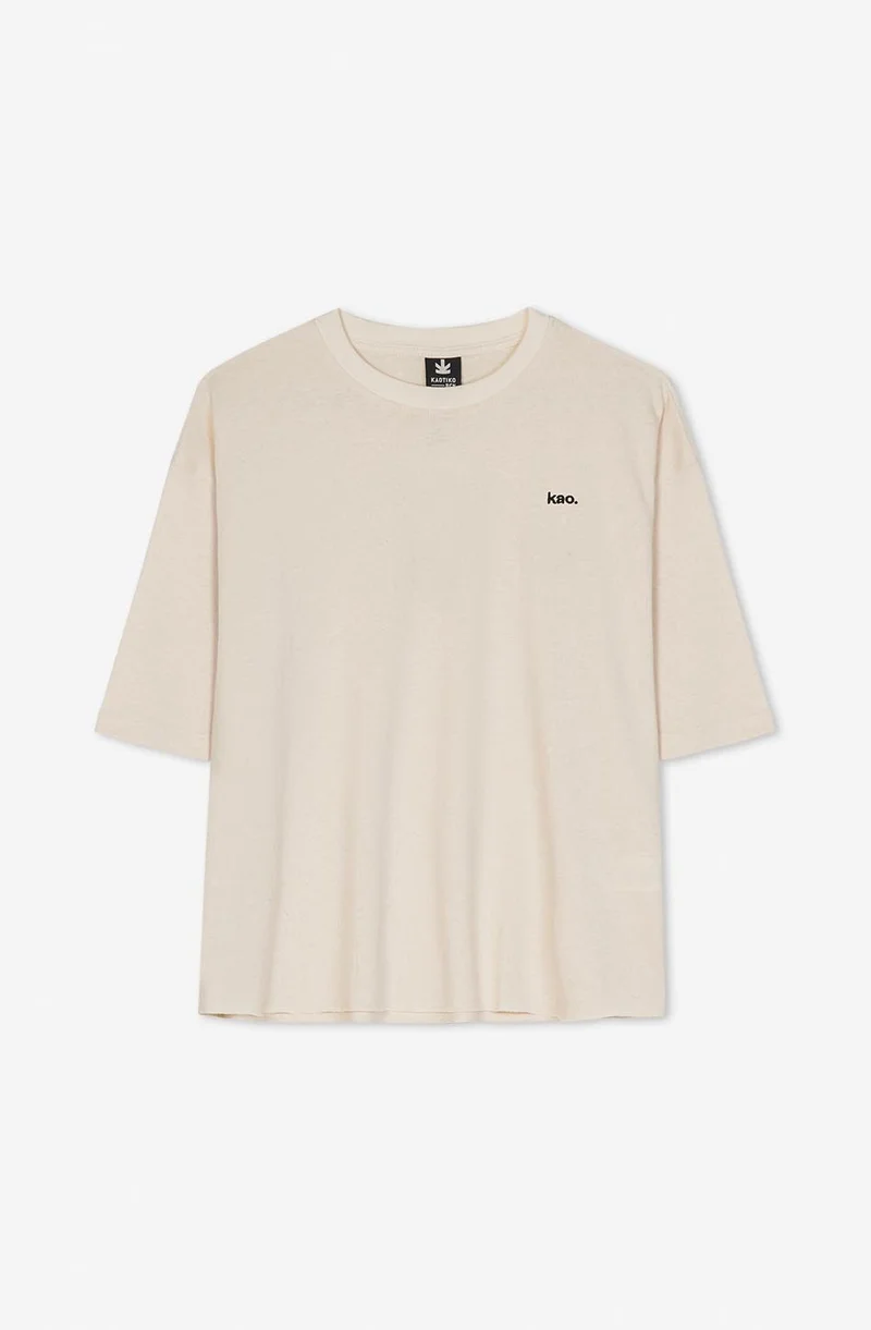 T-shirt Calvin Cropped Organic Cotton