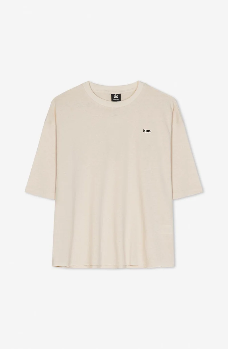 T-shirt Calvin Cropped Organic Cotton