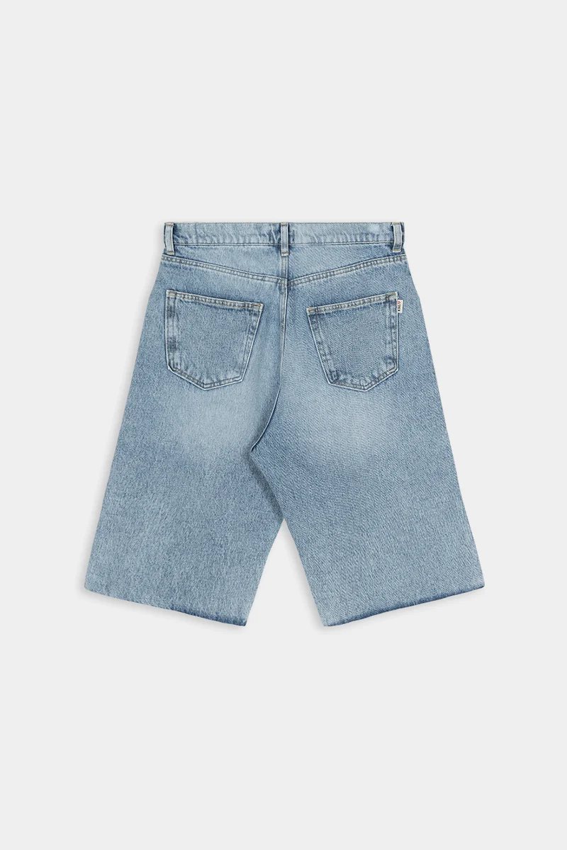 Bermuda ample en denim ample