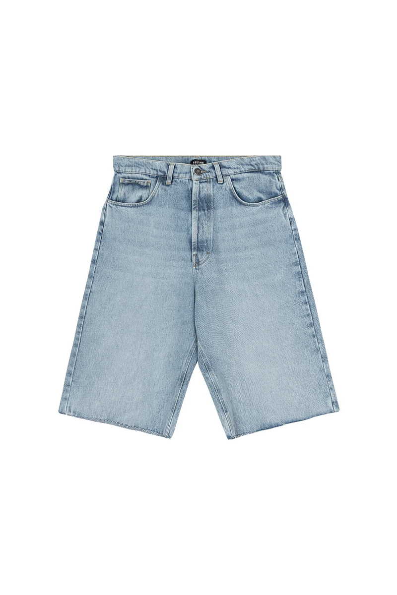 Bermuda ample en denim ample