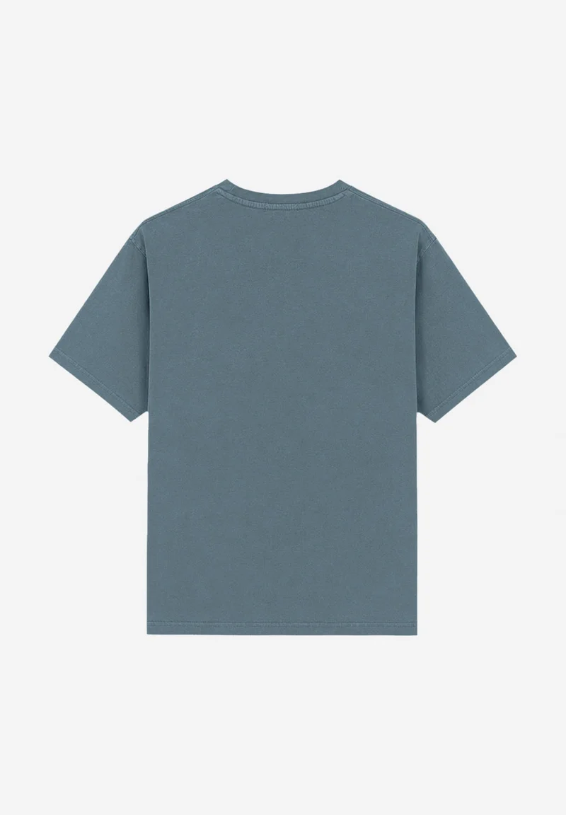 T-shirt Basic Washed Indigo