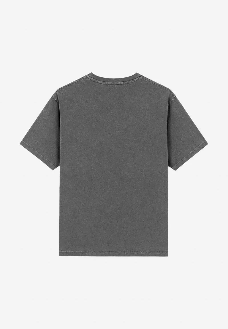 T-shirt Basic Washed Black