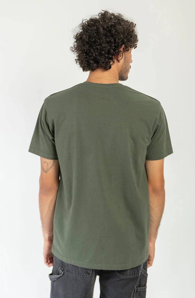 T-shirt Basic Washed Army