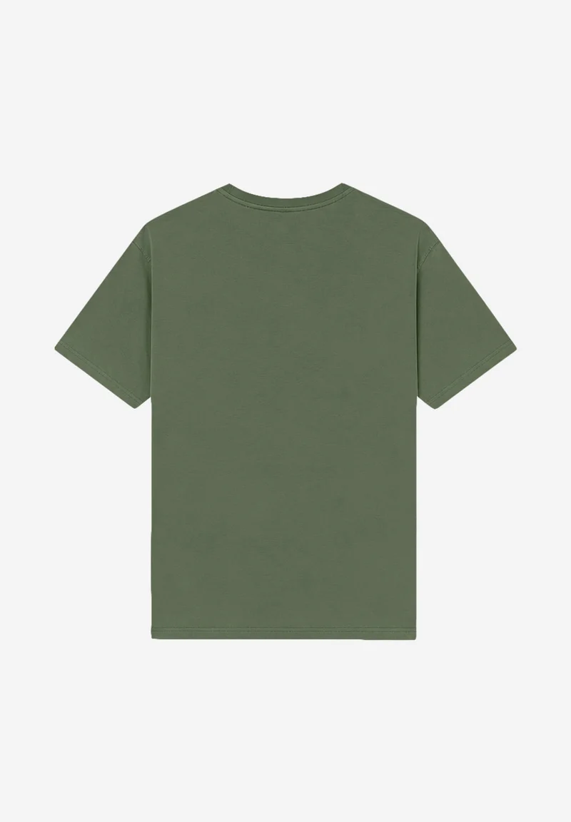 T-shirt Basic Washed Army