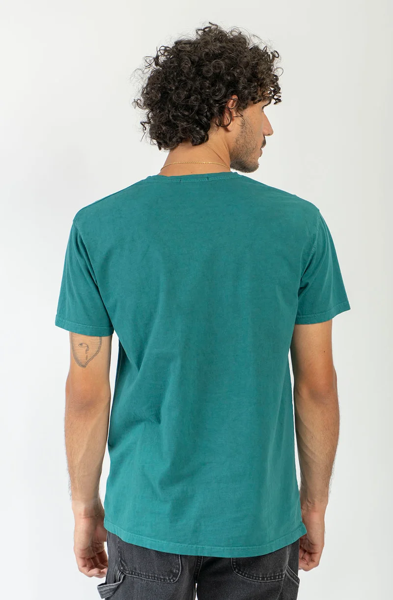 T-shirt Basic Washed Basil