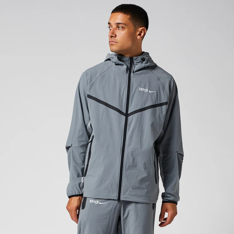 Veste Nike FC Barcelone 25/26 Tech Fleece Woven Windrunner FZ