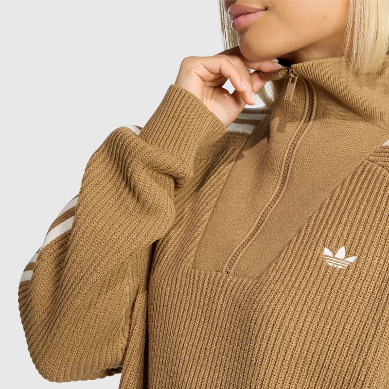 Sweat adidas Originals Col Entonnoir pour Femme