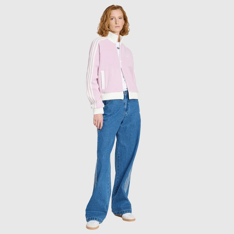 Haut de Survêtement adidas Originals Maille Velours pour Femme