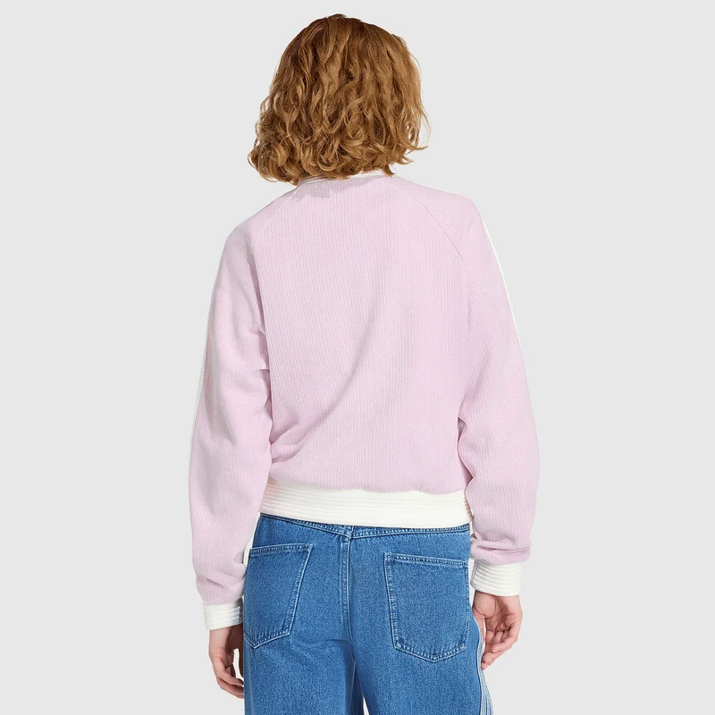 Haut de Survêtement adidas Originals Maille Velours pour Femme