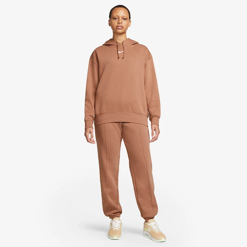 Nike Sweat à capuche oversize en tissu Fleece Sportswear Col