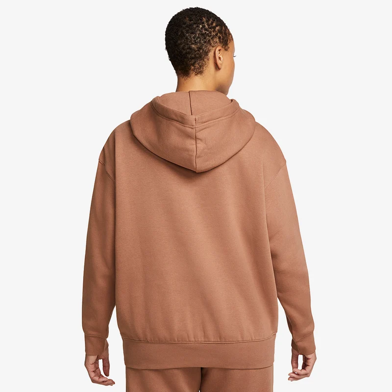 Nike Sweat à capuche oversize en tissu Fleece Sportswear Col