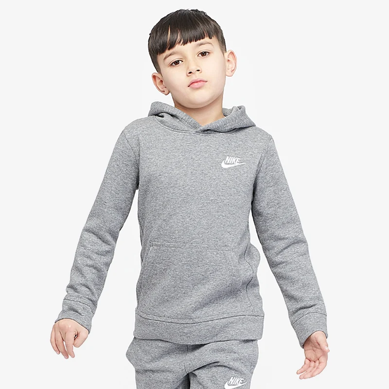 Sweat à Capuche Nike Garçon Club Polaire Pullover