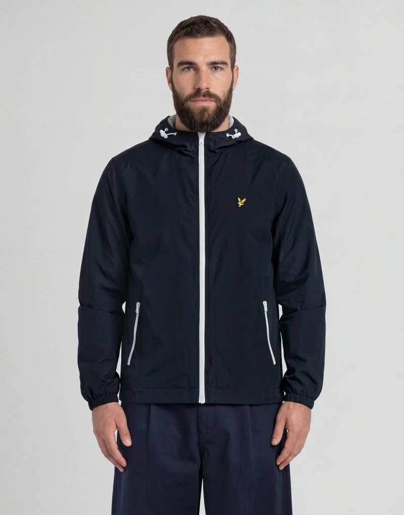 Contrast Zip Water Resistant Jacket