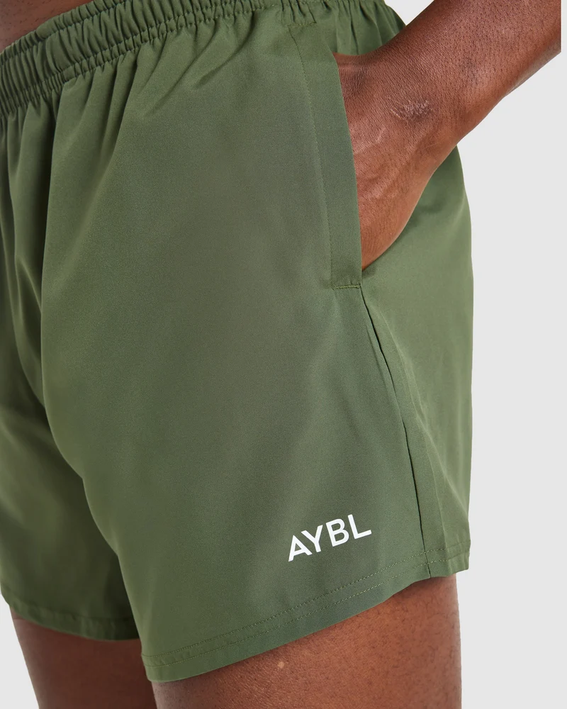 Core 5" Shorts - Army Vert