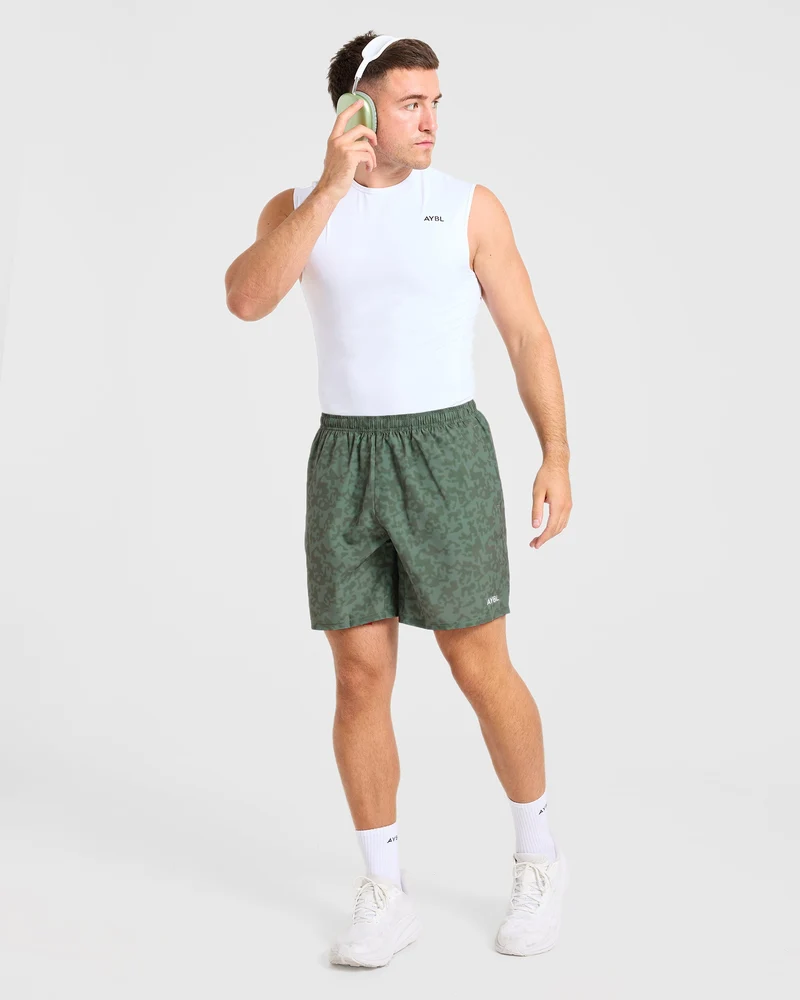 Core 7" Shorts - Olive Camo