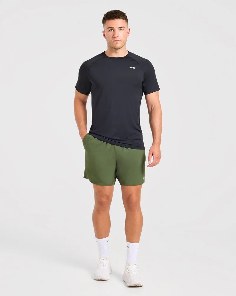 Core 7" Shorts - Army Vert