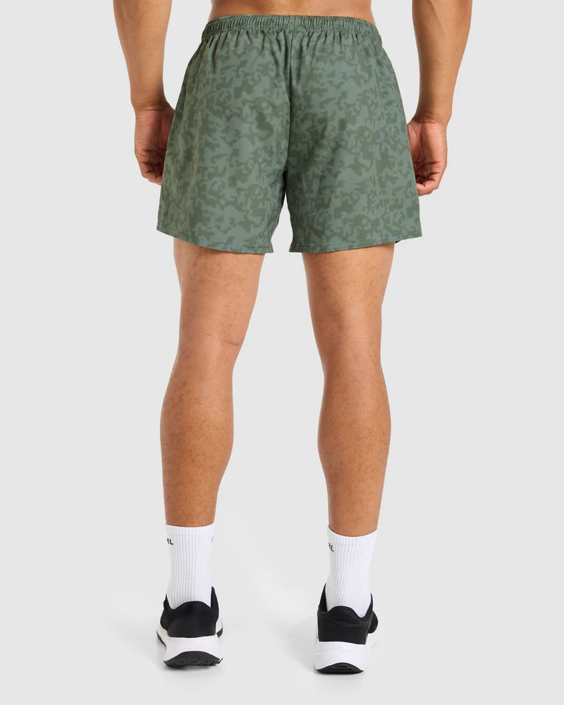 Core 5" Shorts - Olive Camo