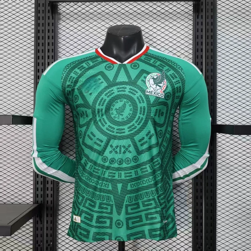 Maillot 25/26 Mexique Domicile player Manches Longues