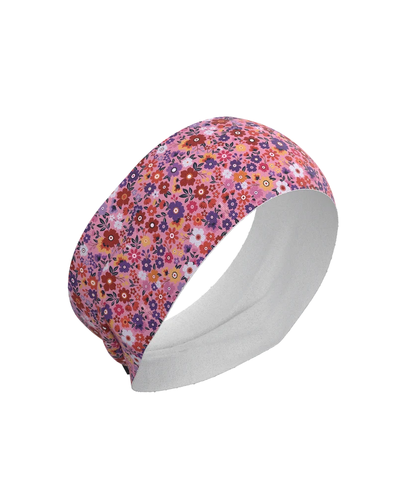 HEADBAND FLORAL CHERRY
