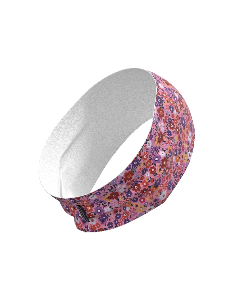 HEADBAND FLORAL CHERRY