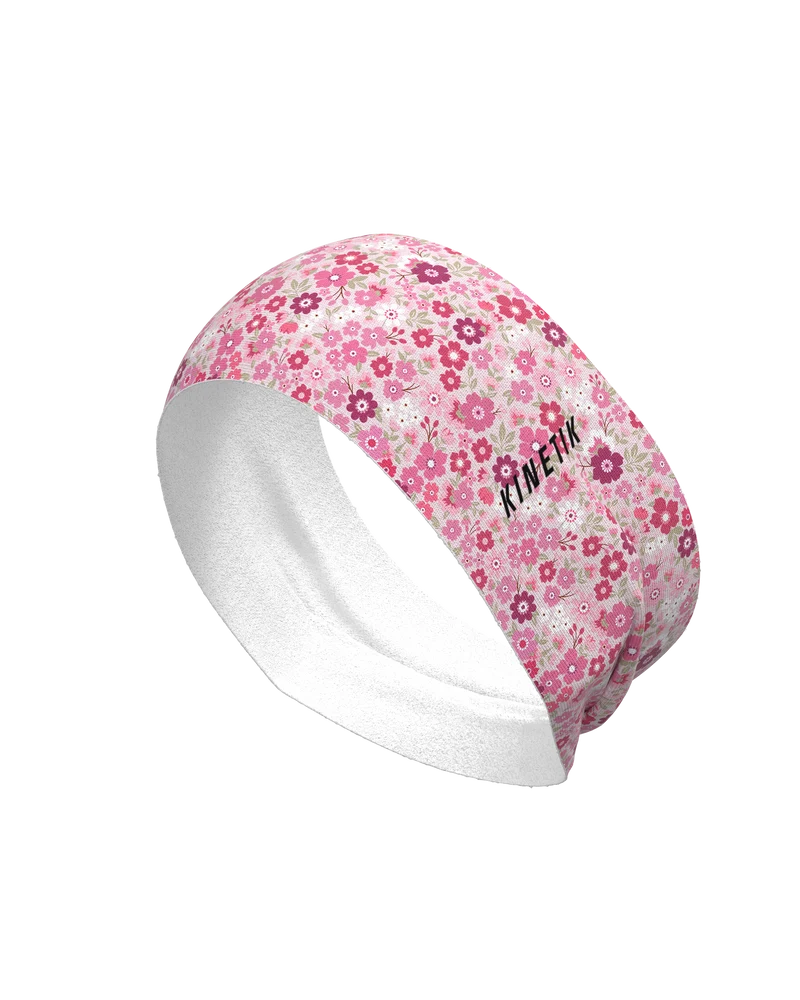 HEADBAND FLORAL MELLOW ROSE