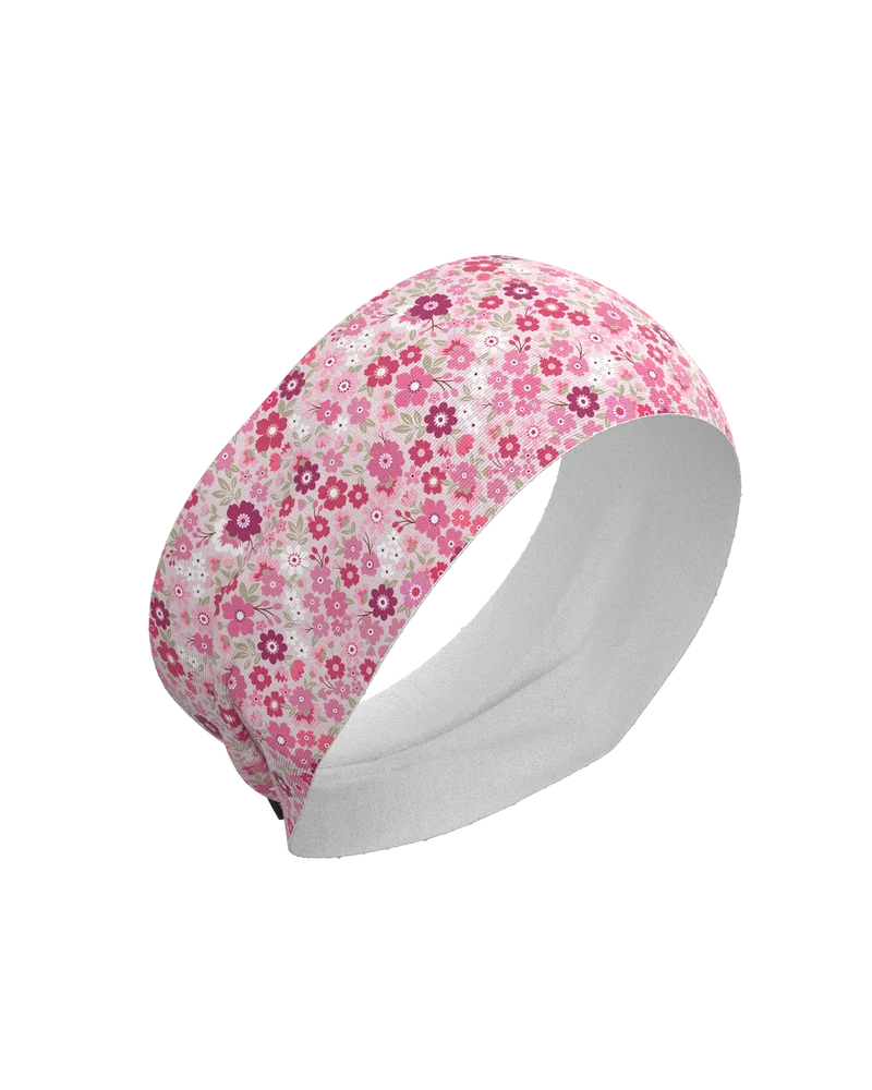 HEADBAND FLORAL MELLOW ROSE
