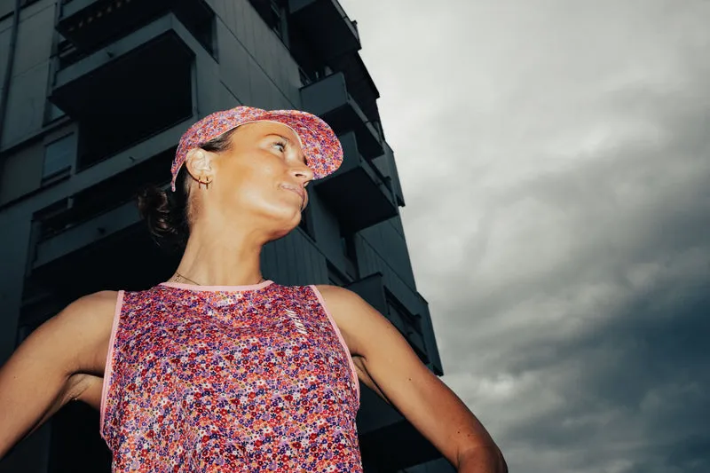 MAVRIK CROP TOP FLORAL CHERRY
