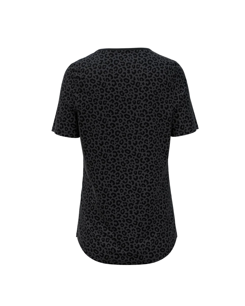 MAVRIK WOMEN LEOPARD BLACK COFFEE