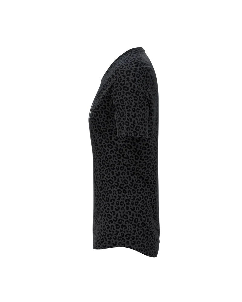 MAVRIK WOMEN LEOPARD BLACK COFFEE