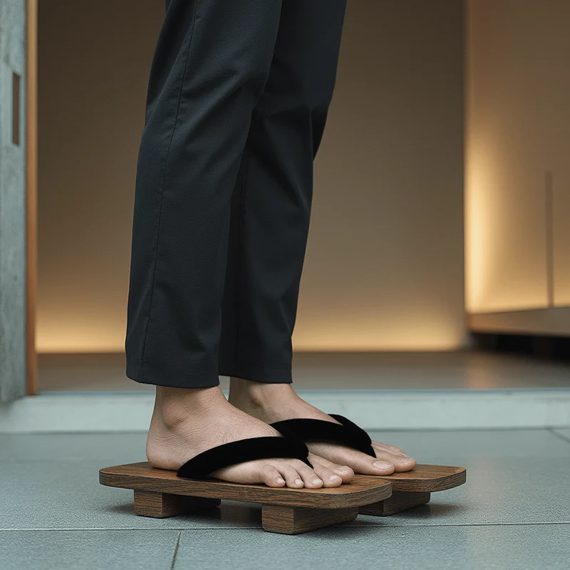 Geta Japonaise - Noir