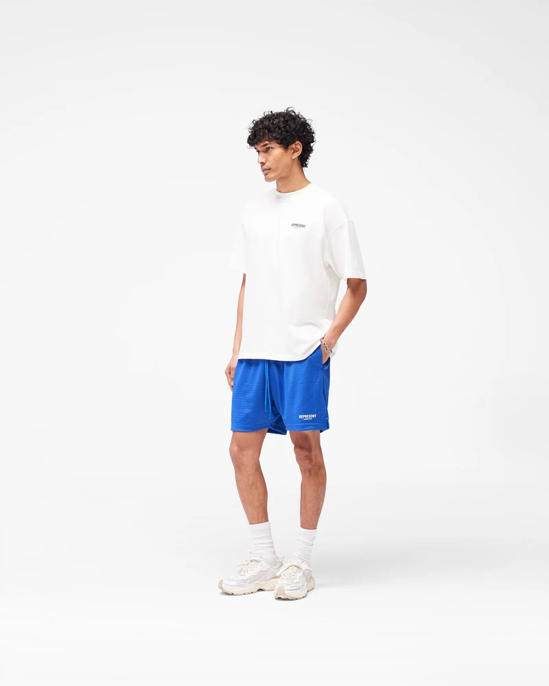 Represent Owners Club Mesh Shorts - Cobalt