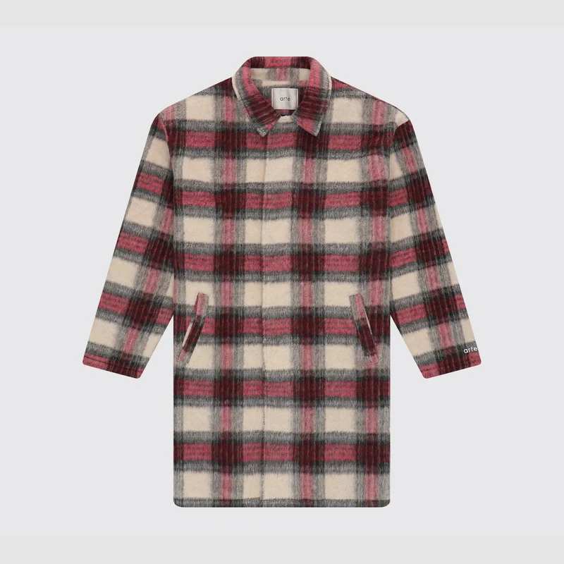 Manteau Plaid - Plaid