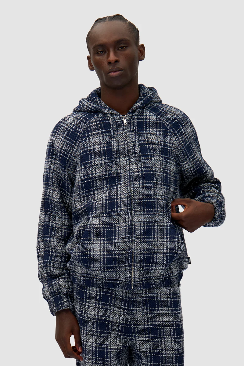 Veste Plaid Navy - Plaid/Navy