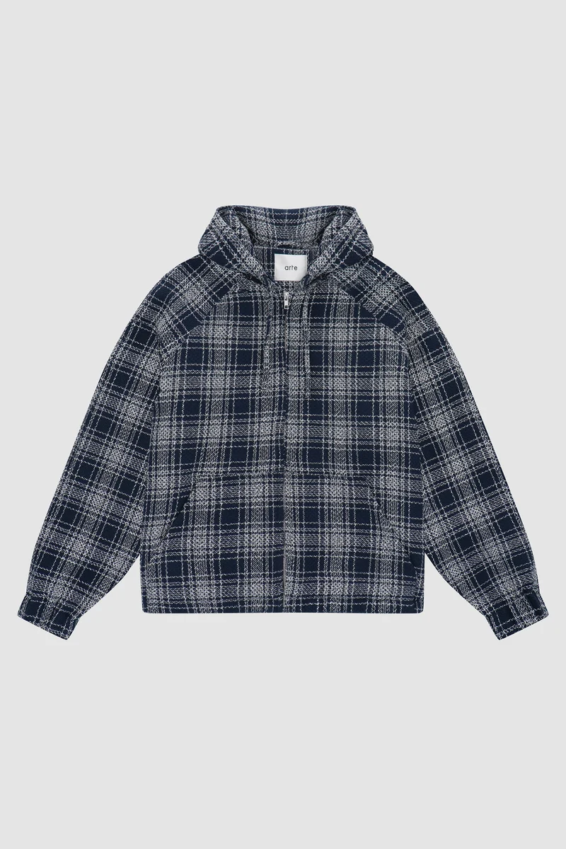 Veste Plaid Navy - Plaid/Navy