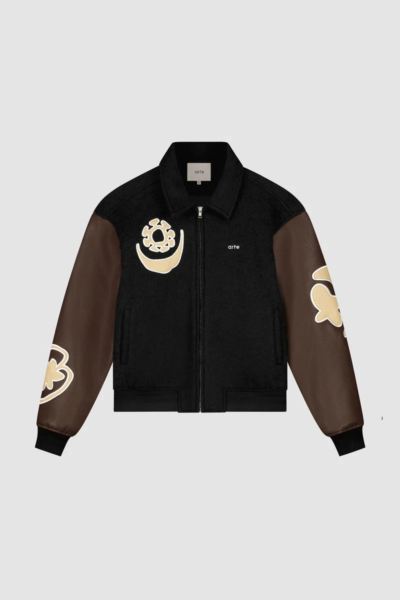 Veste d'équipe - Noir/Brun