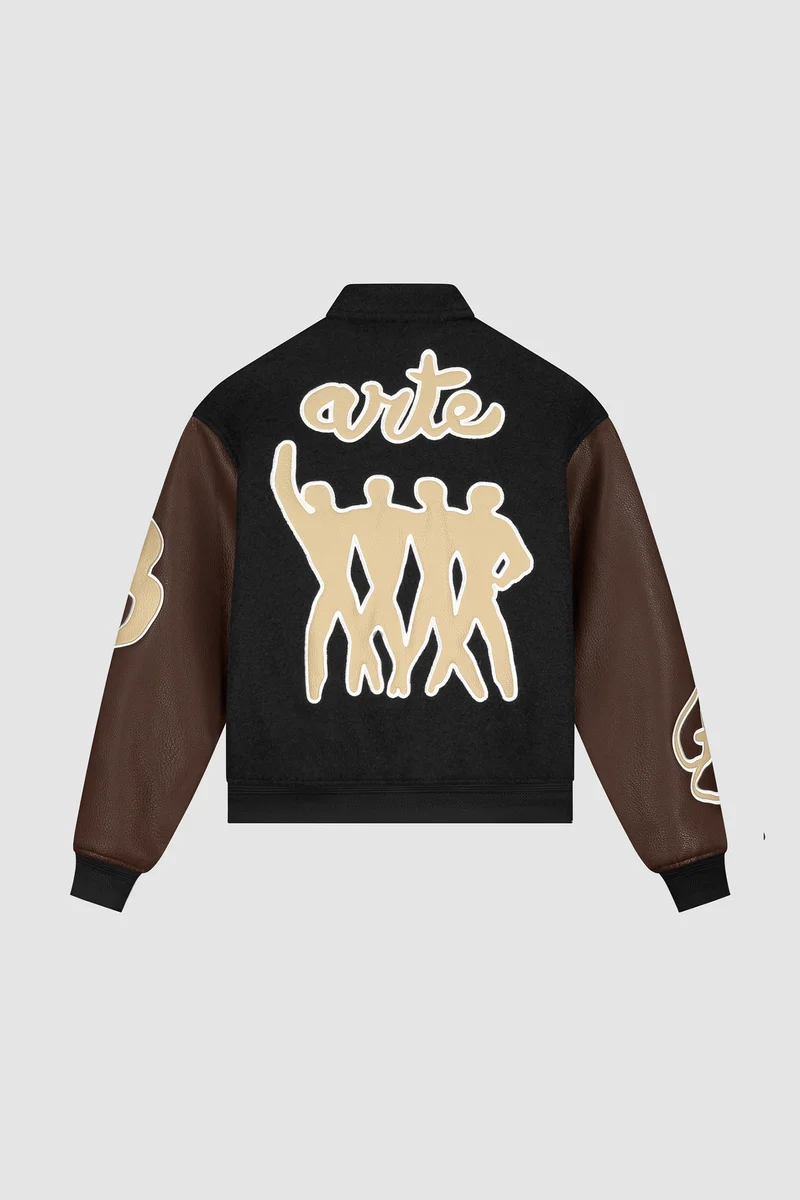 Veste d'équipe - Noir/Brun